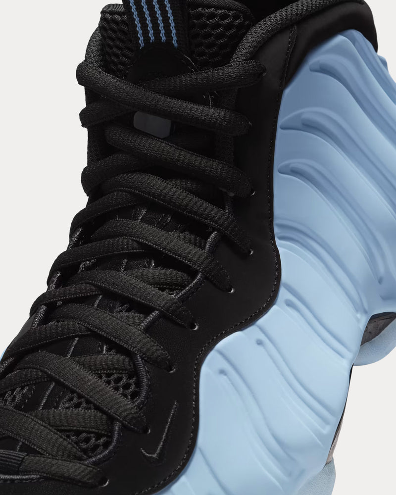 Nike Air Foamposite One Psychic Blue / Black High Top Sneakers - 5