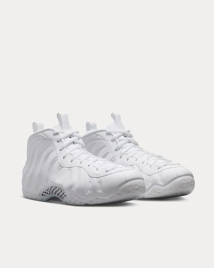 Nike Air Foamposite One Triple White High Top Sneakers - 3