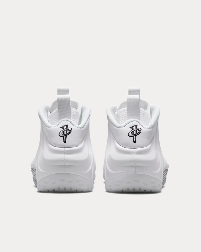 Nike Air Foamposite One Triple White High Top Sneakers - 4