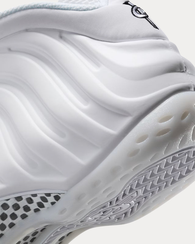 Nike Air Foamposite One Triple White High Top Sneakers - 5