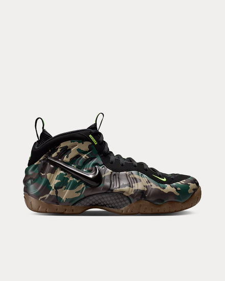 Nike Air Foamposite Pro 'Army Camo' Black / Multi-Color High Top Sneakers - 1