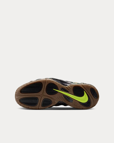 Nike Air Foamposite Pro 'Army Camo' Black / Multi-Color High Top Sneakers - 5