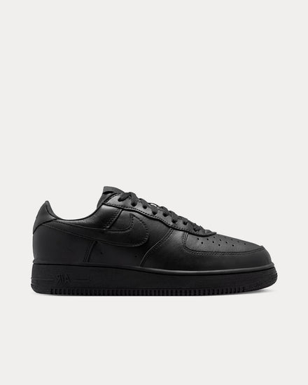 Nike Air Force 1 '01 Black Low Top Sneakers - 1