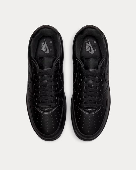 Nike Air Force 1 '01 Black Low Top Sneakers - 2