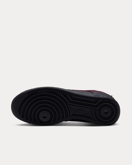 Nike Air Force 1 '01 'Nightmare' Black / Gym Red Low Top Sneakers - 5