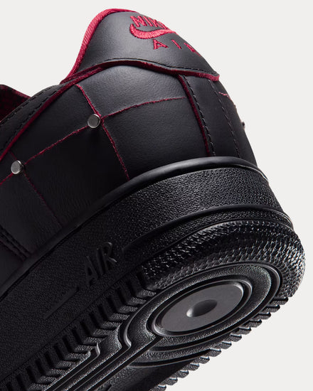 Nike Air Force 1 '01 'Nightmare' Black / Gym Red Low Top Sneakers - 6