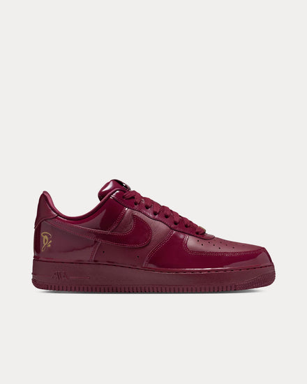 Nike x Syna Air Force 1 '07 Dark Beetroot / Red Oxide Low Top Sneakers - 1