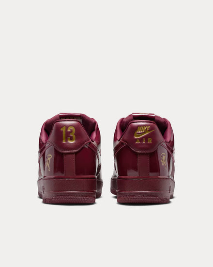Nike x Syna Air Force 1 '07 Dark Beetroot / Red Oxide Low Top Sneakers - 4