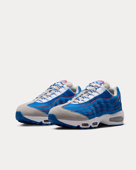 Nike Air Max 95 'Big Bubble' Blue Sapphire / Action Red Low Top Sneakers - 3