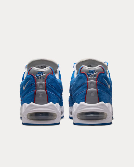 Nike Air Max 95 'Big Bubble' Blue Sapphire / Action Red Low Top Sneakers - 4