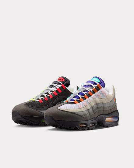 Nike Air Max 95 Big Bubble 'Greedy' White /Medium Ash Low Top Sneakers - 3