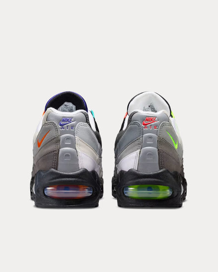 Nike Air Max 95 Big Bubble 'Greedy' White /Medium Ash Low Top Sneakers - 4