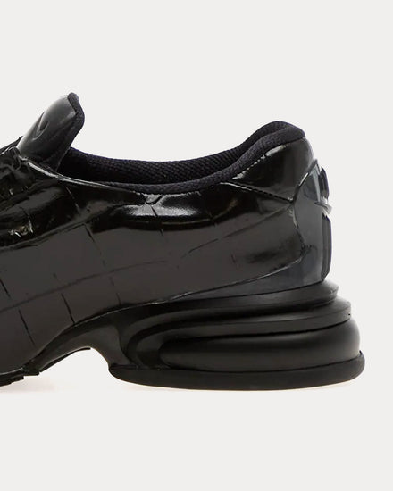 Nike Air Max Dolce Leather Black Slip On Sneakers - 5