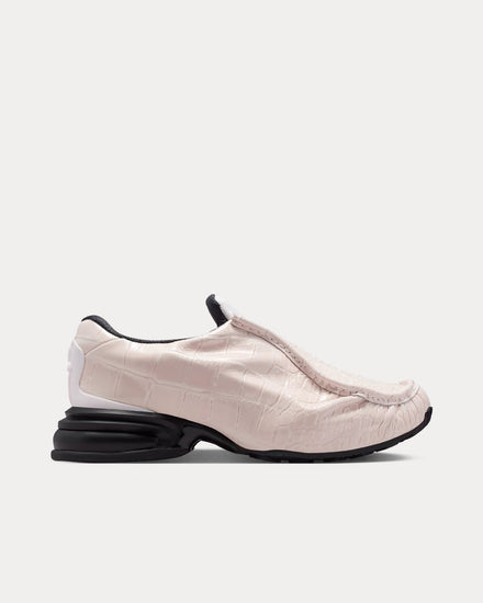 Nike Air Max Dolce Leather Pearl Pink / Pale Pink Slip On Sneakers - 1