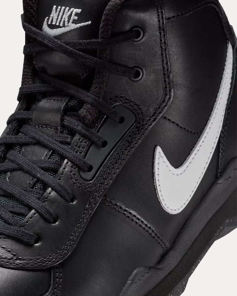 Nike x Stussy Baltoro Black / White High Top Sneakers - 5