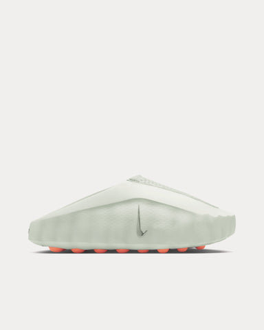 Nike Mind 001 Barely Green / Hyper Crimson Mules