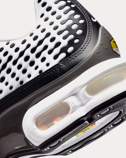 Nike Air Max Plus VII White / Black / Smoke Grey / White Low Top Sneakers - 5