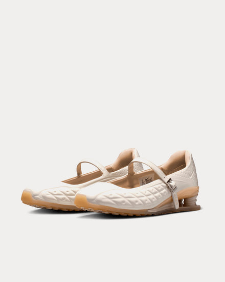 Nike Shox Z Calistra Pale Ivory / Pale Ivory / Oatmeal Slip On Sneakers - 3