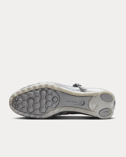 Nike Shox Z Calistra Metallic Silver / Metallic Silver Slip On Sneakers - 4