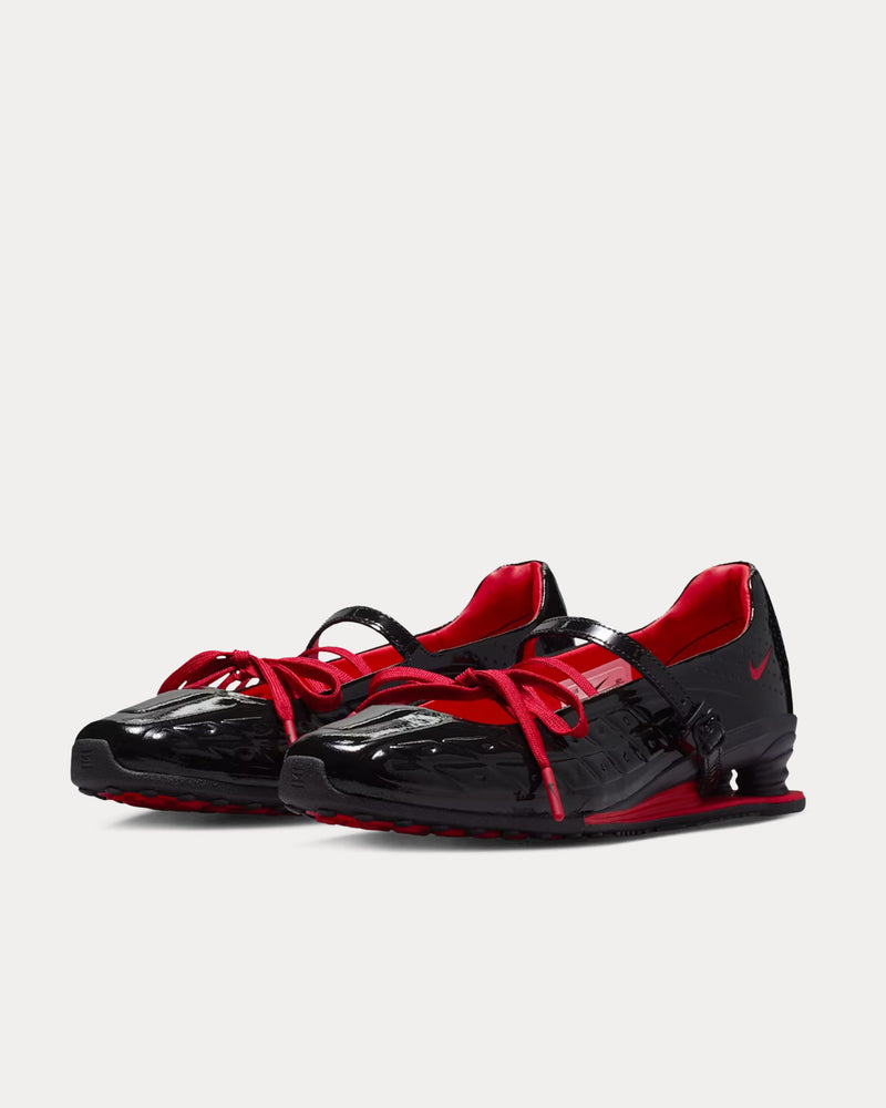 靴 LABELHOOD Nike Women's Shox Z Calistra 2 Nike x LABELHOOD Women's Shox Z Calistra Black / University Red