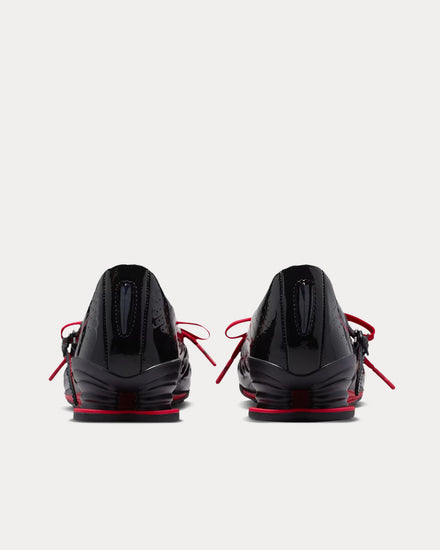 Nike x LABELHOOD Shox Z Calistra Black / University Red Slip On Sneakers - 4