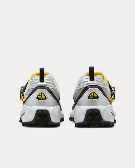 Nike ACG Phassad Yellow Zest / Metallic Silver Slip On Sneakers - 4