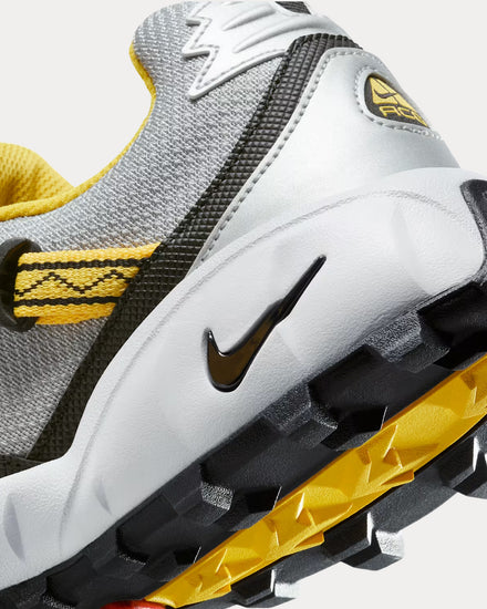 Nike ACG Phassad Yellow Zest / Metallic Silver Slip On Sneakers - 5
