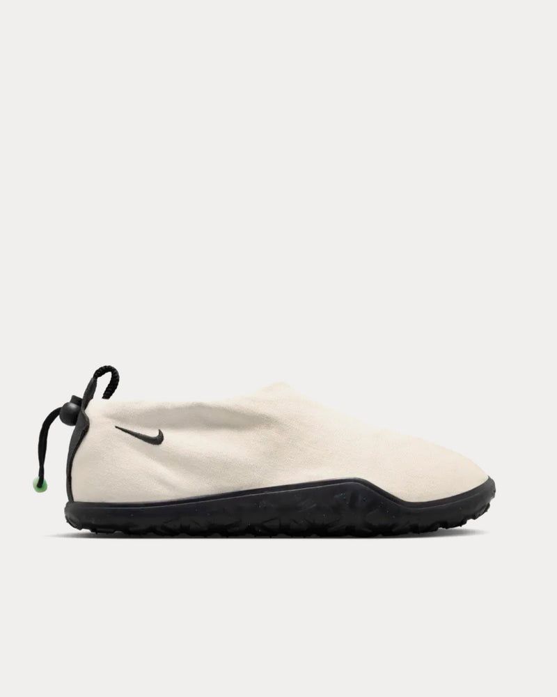 Nike Unisex ACG Moc Summit White and Black Slip On Sneakers
