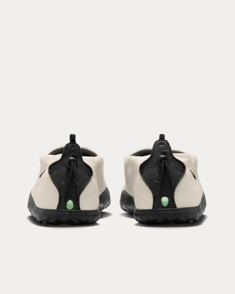 Nike Unisex ACG Moc Summit White and Black Slip On Sneakers