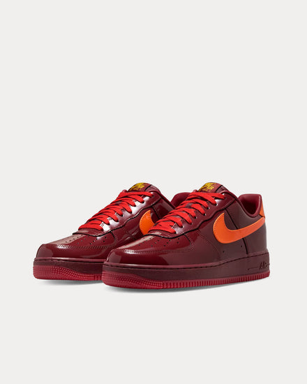 Nike Air Force 1 Low Dark Team Red / Safety Orange Low Top Sneakers - 3