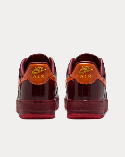 Nike Air Force 1 Low Dark Team Red / Safety Orange Low Top Sneakers - 4