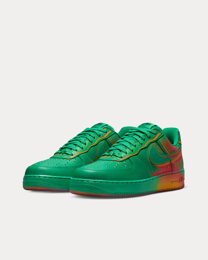 靴 Nike Air Force 1 Low Stadium Green Nike Men's Air Force 1 Low Stadium Green / Laser Orange Low Top