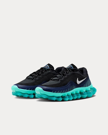 Nike Air Liquid Max Black / Radiant Blue / Aurora Green / Chrome Low Top Sneakers - 3