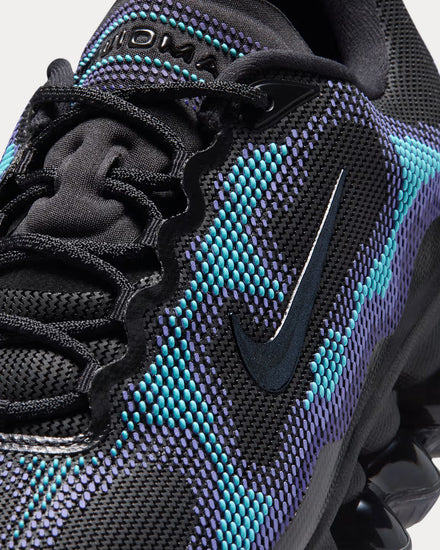 Nike Air Liquid Max Black / Radiant Blue Low Top Sneakers - 5