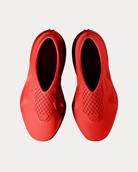 Nike Air Max 1000 Red / Atomic Green Slip On Sneakers - 2