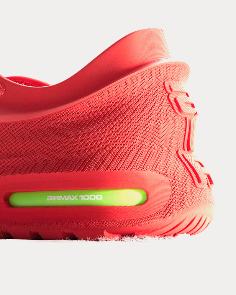 red green nike shoes