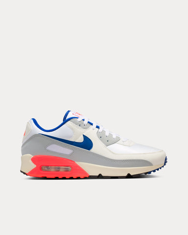 Nike Air Max 90 Base Grey / Sport Royal Low Top Sneakers