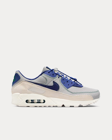Nike Air Max 90 Coconut Milk / Deep Royal Blue Low Top Sneakers