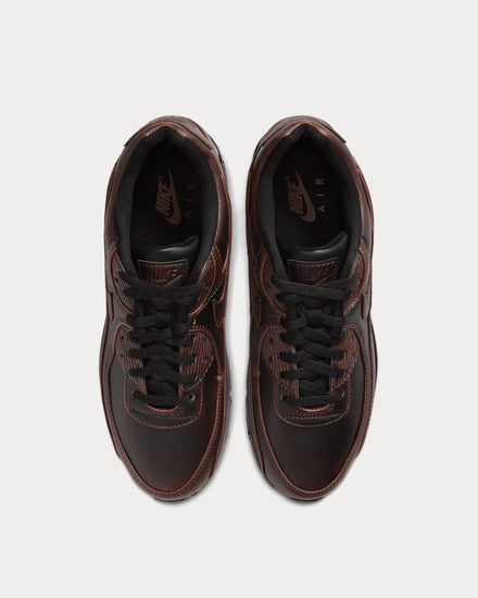 Nike Air Max 90 Premium Black / Cinnamon / Black Low Top Sneakers - 2