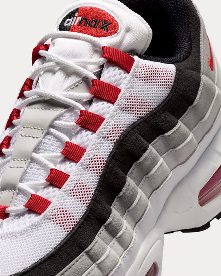 Nike Air Max 95 'Big Bubble' Comet Red Low Top Sneakers - 6