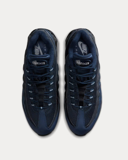 Nike Air Max 95 'Big Bubble' Obsidian / Obsidian / Thunder Blue / Cool Grey Low Top Sneakers - 2