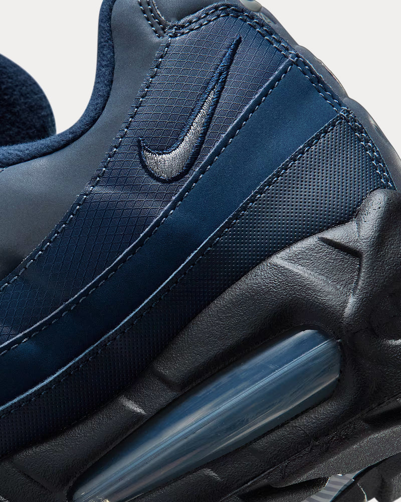 Nike Air Max 95 'Big Bubble' Obsidian / Obsidian / Thunder Blue / Cool Grey Low Top Sneakers - 3