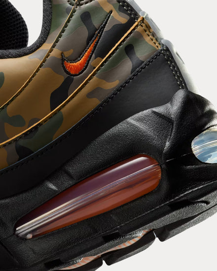 Nike Air Max 95 Black / Golden Beige Low Top Sneakers - 3