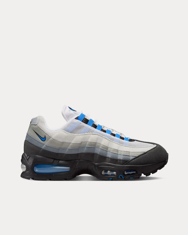 Nike Air Max 95 Cool Grey / Blue Spark Low Top Sneakers