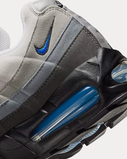 Nike Air Max 95 Cool Grey / Blue Spark Low Top Sneakers - 2