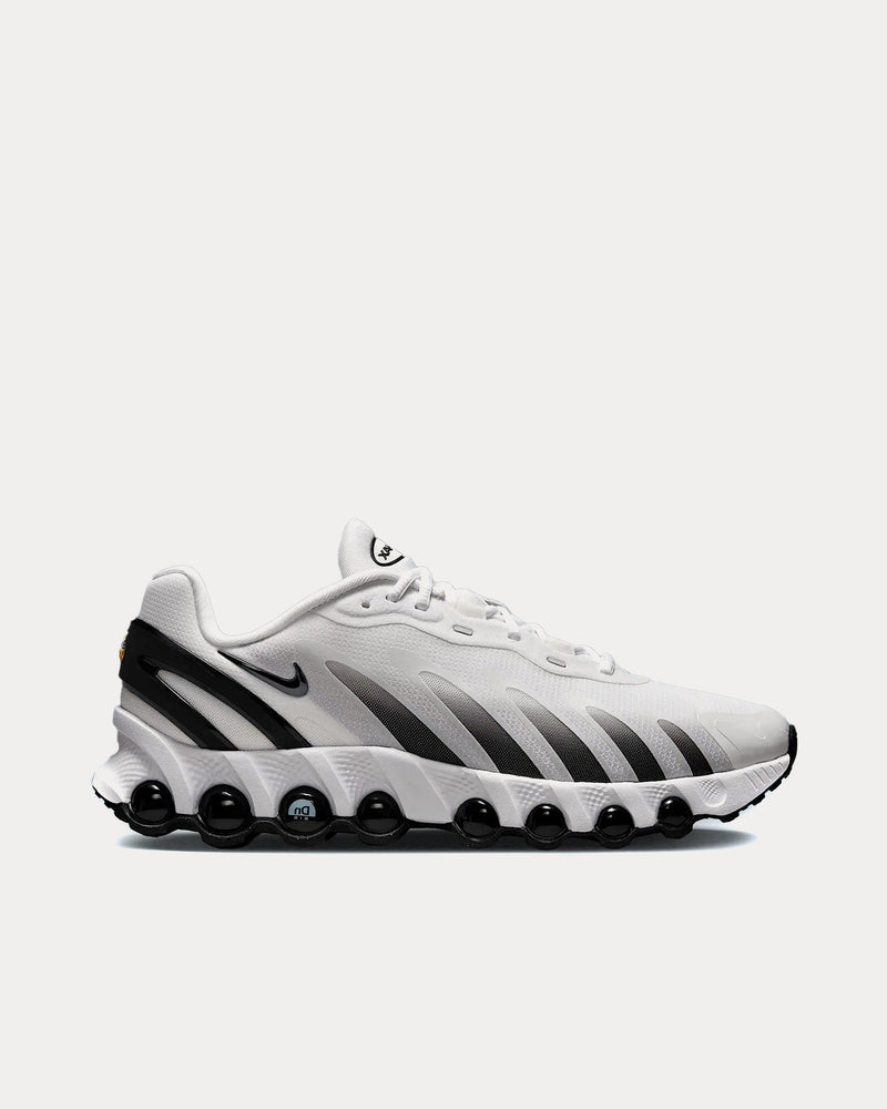 Nike Unisex Air Max Dn8 White / White / White / Black Low Top Sneakers