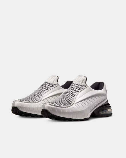 Nike Air Max Dolce Metallic Silver Slip On Sneakers - 3