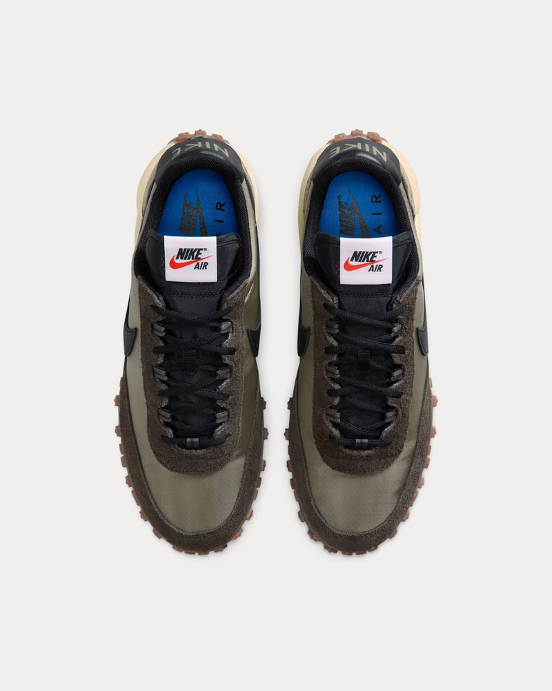 Nike Air Max Waffle Matte Olive / Legion Brown Low Top Sneakers - 2