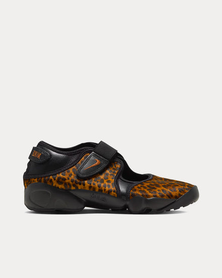 Nike Air Rift Black / Desert Ochre Slip On Sneakers - 1