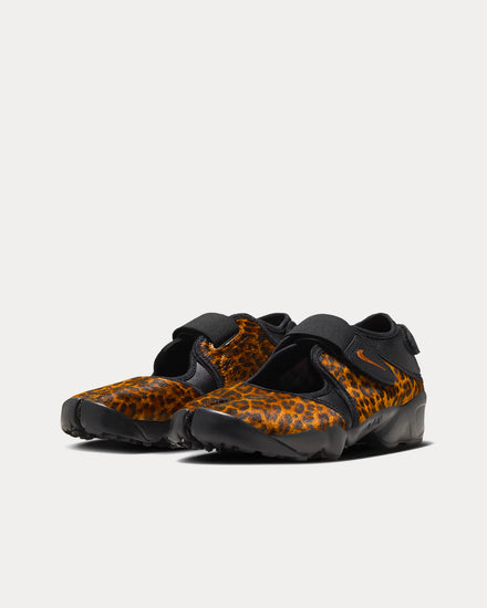 Nike Air Rift Black / Desert Ochre Slip On Sneakers - 3